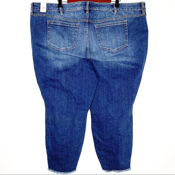 NWT - TORRID Cropped Ankle Skinny Bywater Slit 26 - Picture 3 of 8